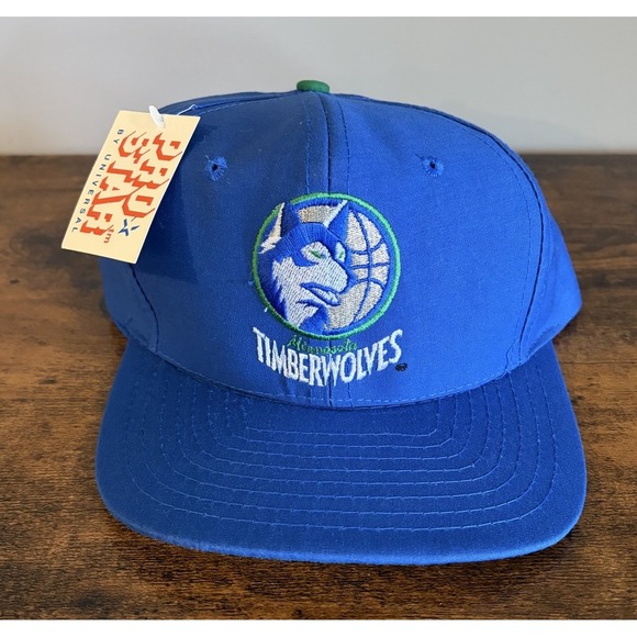 Pro Star Other - Vintage Minnesota Timberwolves Pro Star Hat Snapback Brand New w/ Tags Blue
